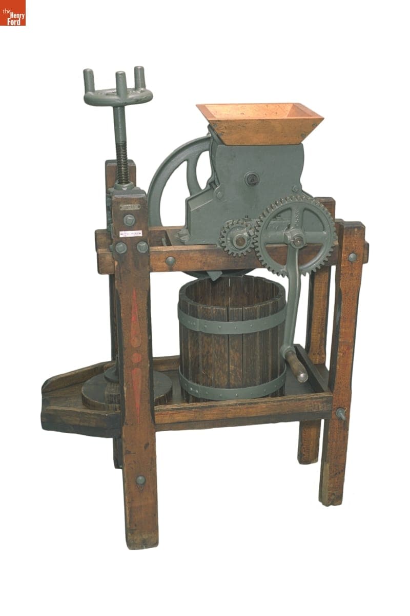 Fruit Mill and Press, 1880-1920