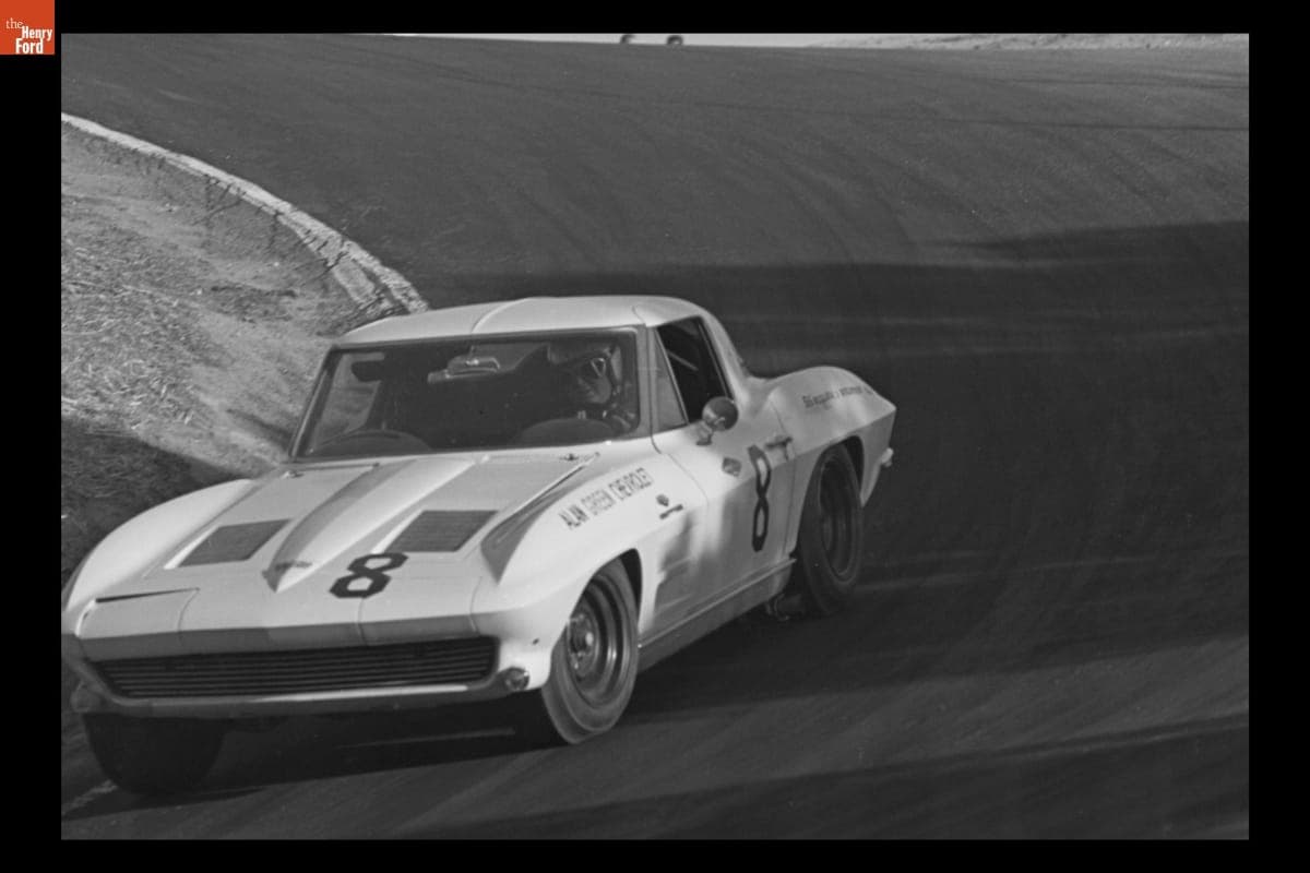 Chevrolet Corvette Race Car at Pacific Grand Prix, October 1962