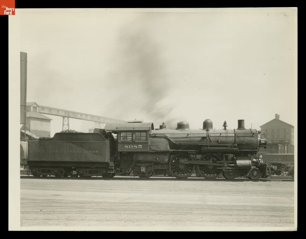 1902 American Locomotive Company Steam Locomotive as New York Central Lines No. 8085, November 1932