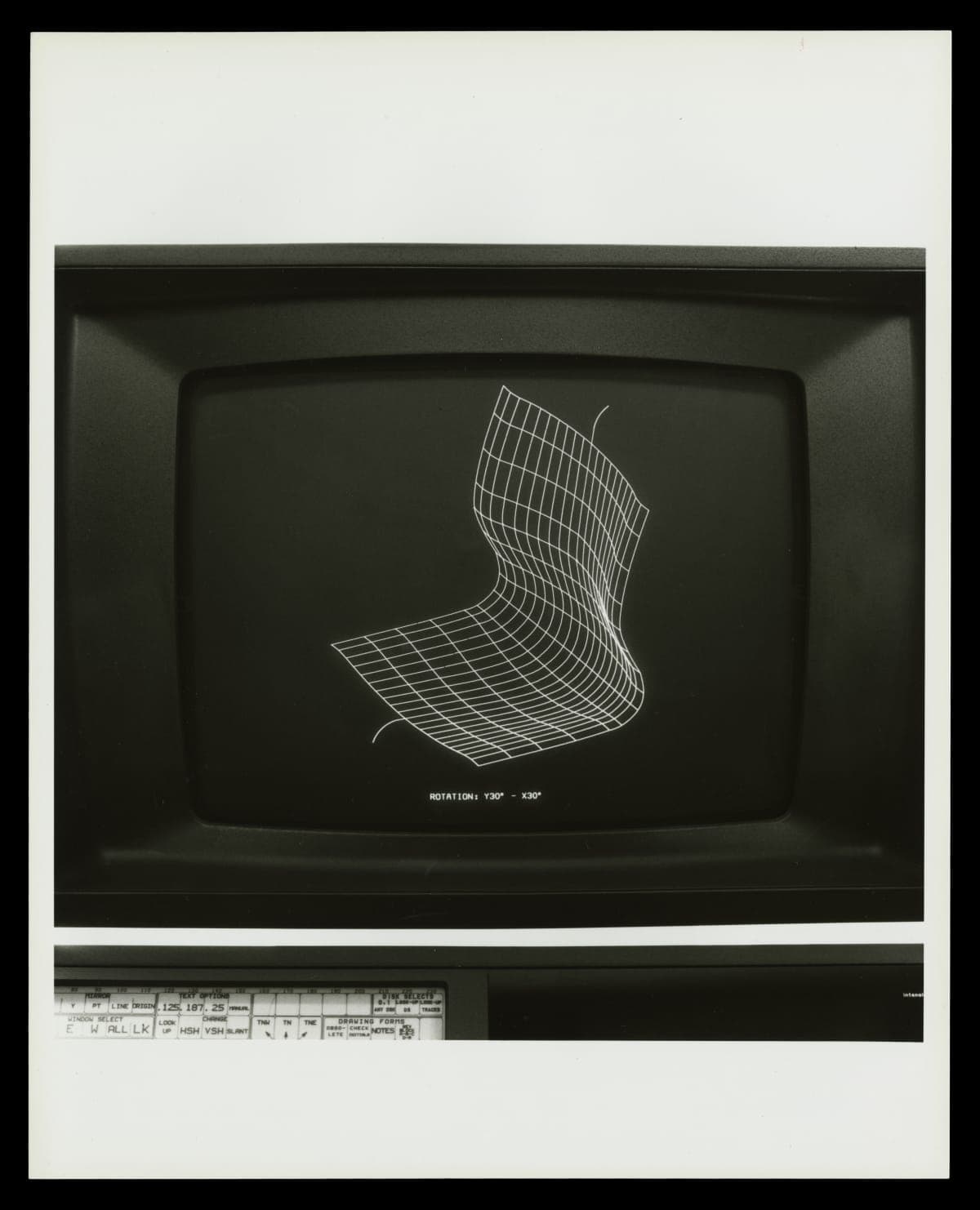 Computer Model of Herman Miller Equa Chair, 1984