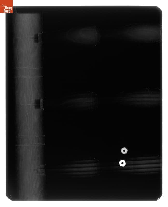 X-Ray of "Brewster" Chair, Imaged 1977