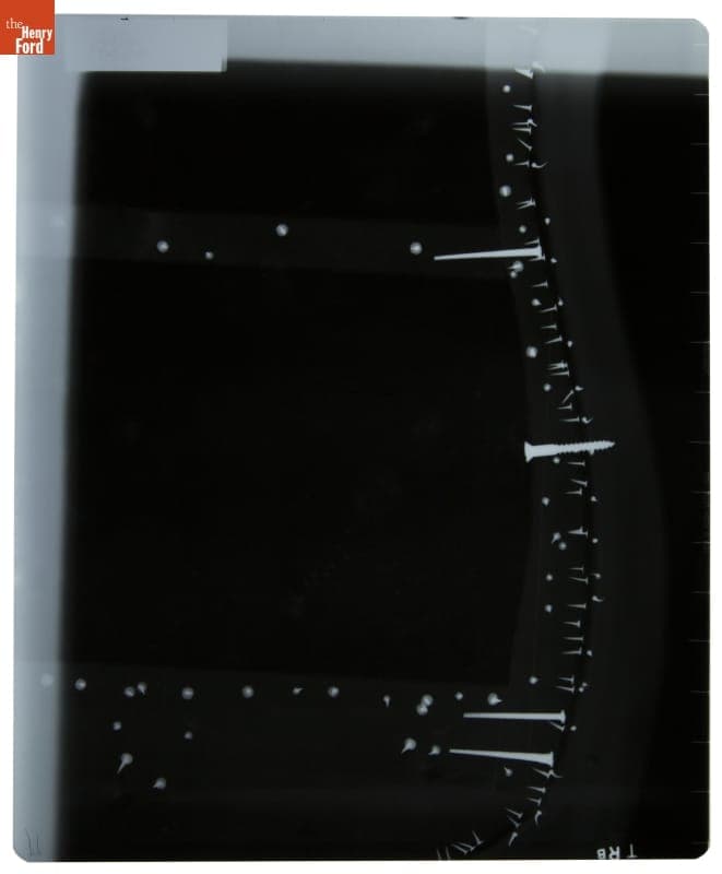 X-Ray of the Chair in Which Abraham Lincoln Was Shot at Fords Theatre, Imaged 1999