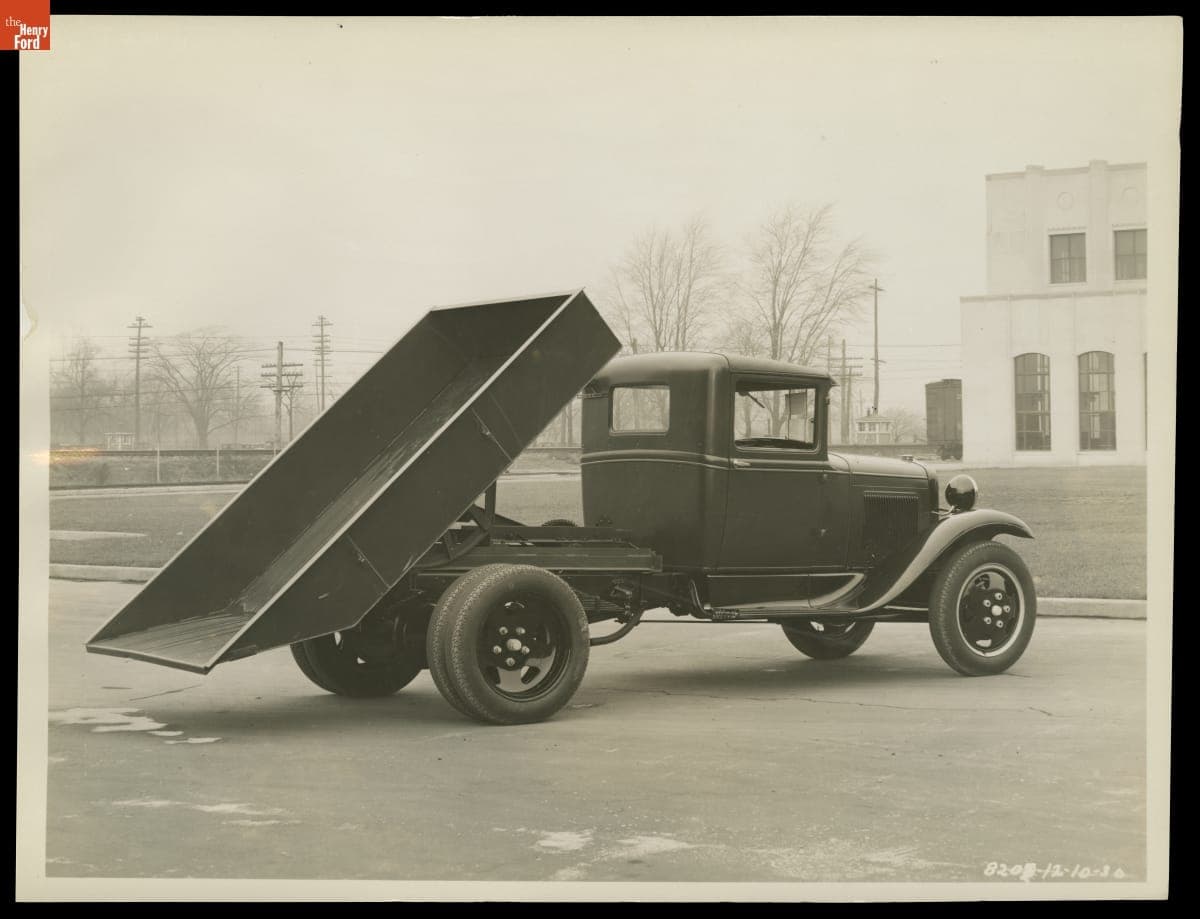 Ford Model AA Garbage Truck, December 1930