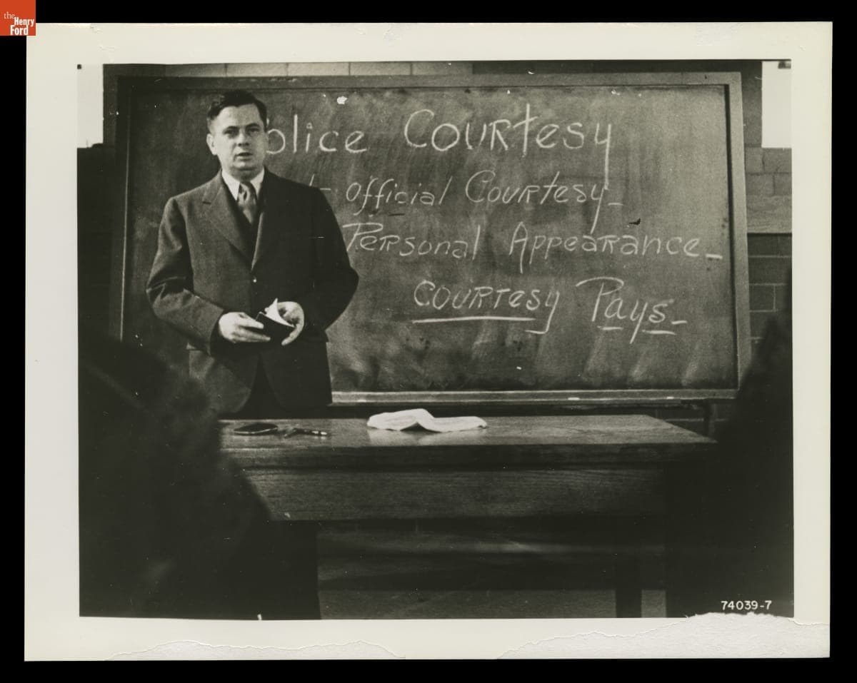 Michigan State Police Training School, July 1940