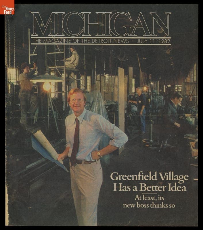 Article, "The New Show at Greenfield," from Michigan: The Magazine of The Detroit News, July 1982