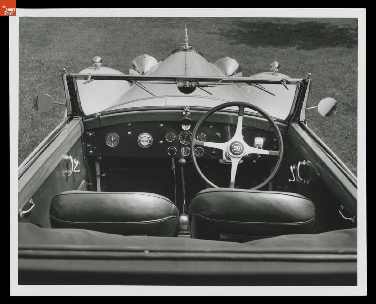 1931 Bugatti Royale outside Henry Ford Museum, 1968