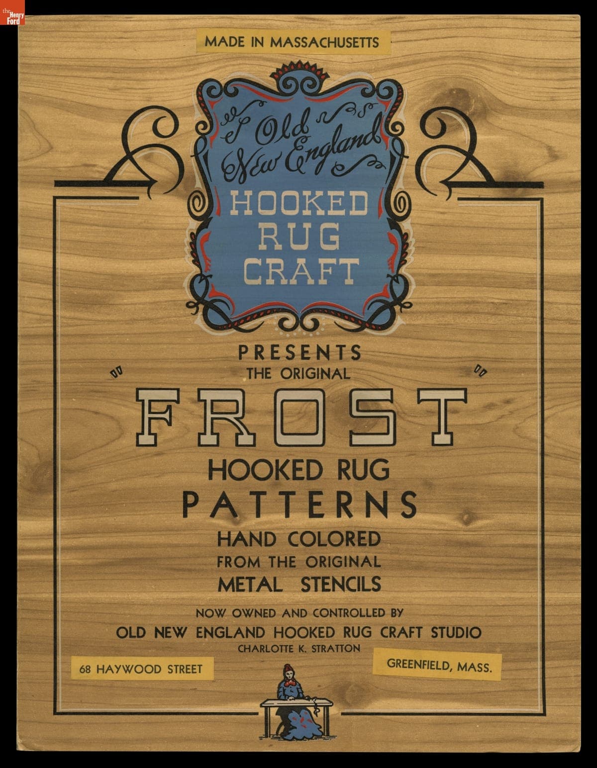 Frost Hooked Rug Patterns, 1939