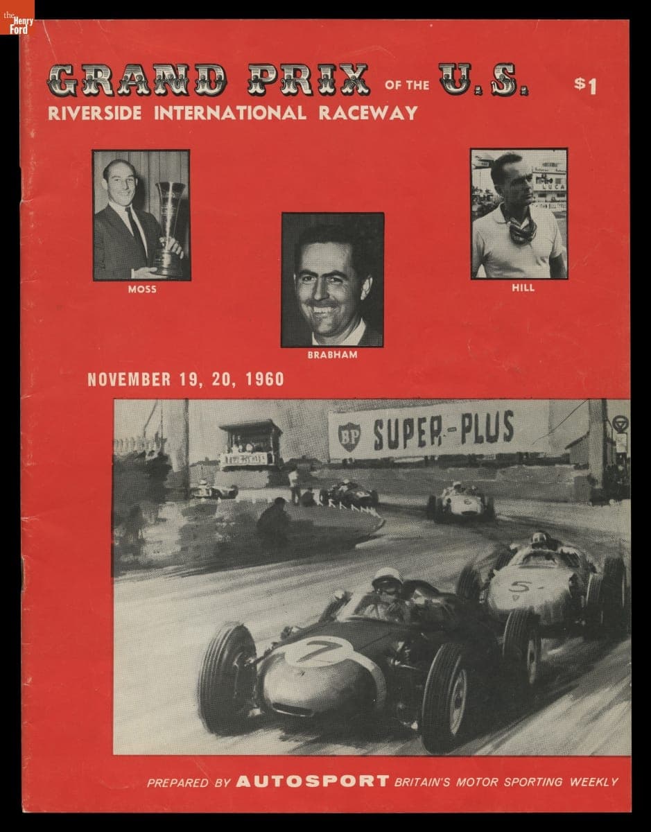 Program, Grand Prix of the U.S., November 1960