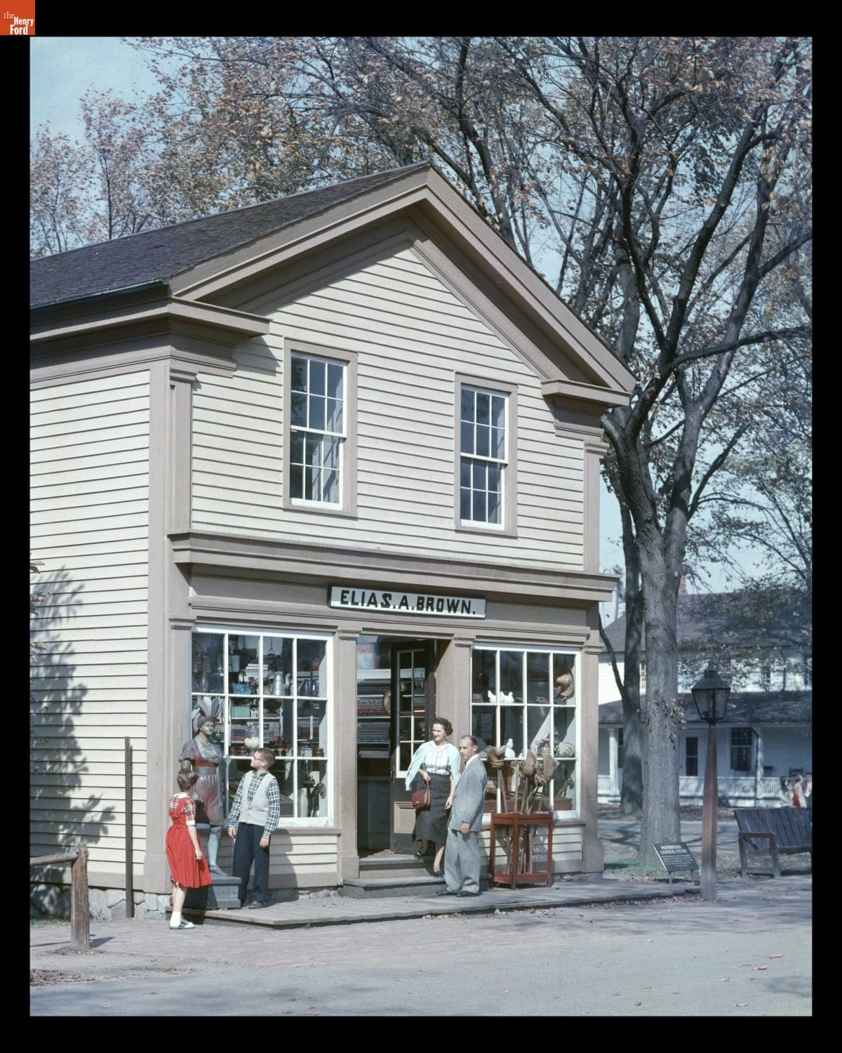 J.R. Jones General Store in Greenfield Village, October 1958