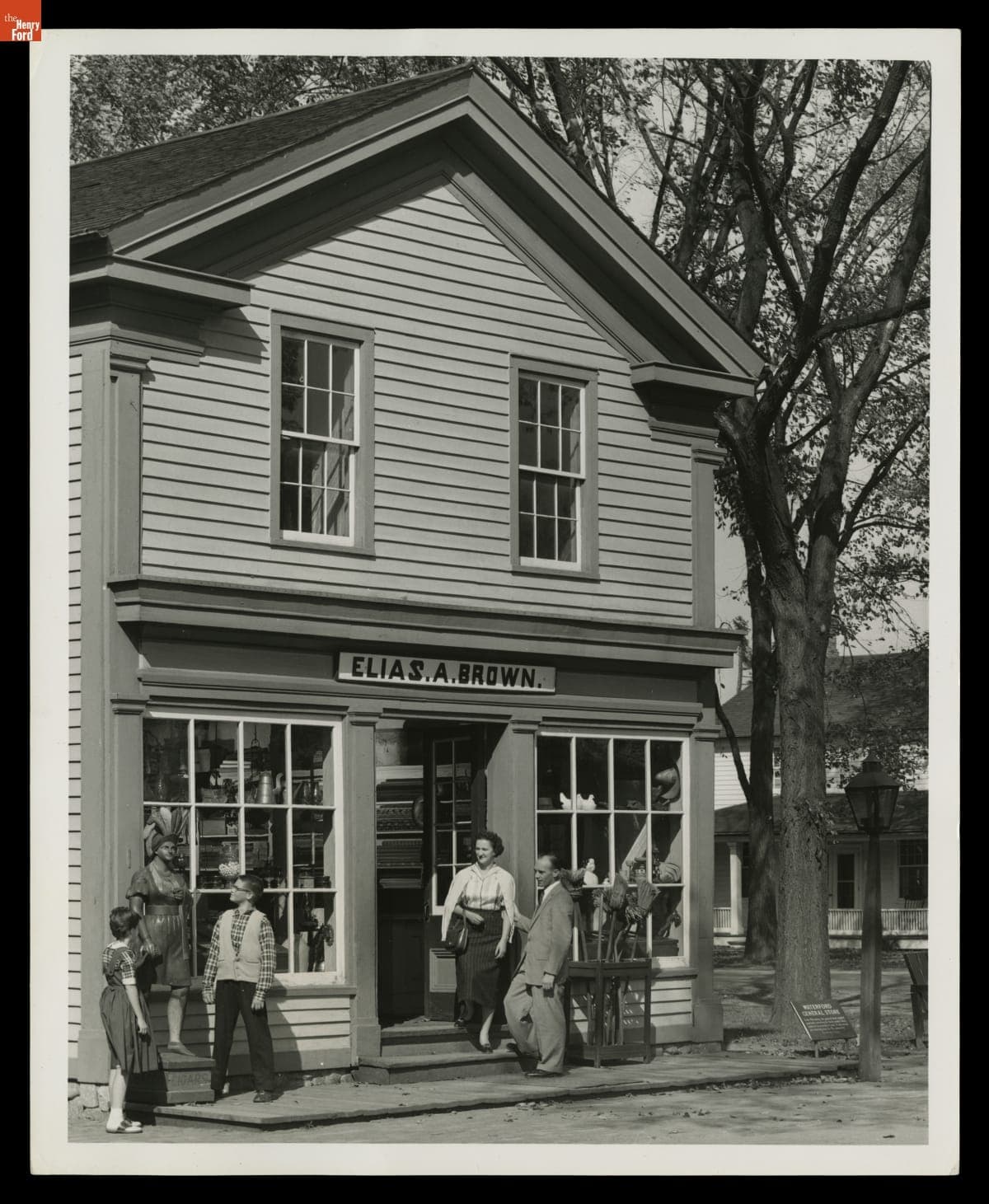 Elias A. Brown General Store in Greenfield Village, October 1958