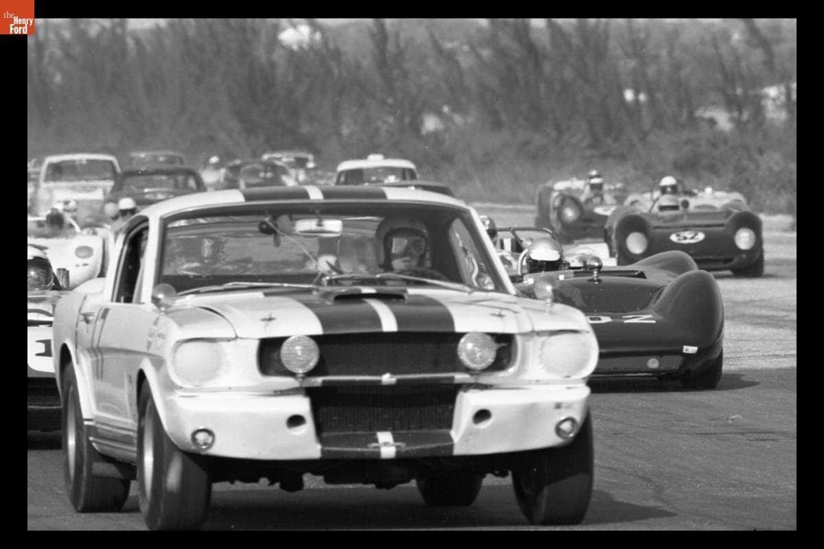 Ford Mustang GT350 Driven by John Scott at Bahamas Speed Weeks, November - December 1965