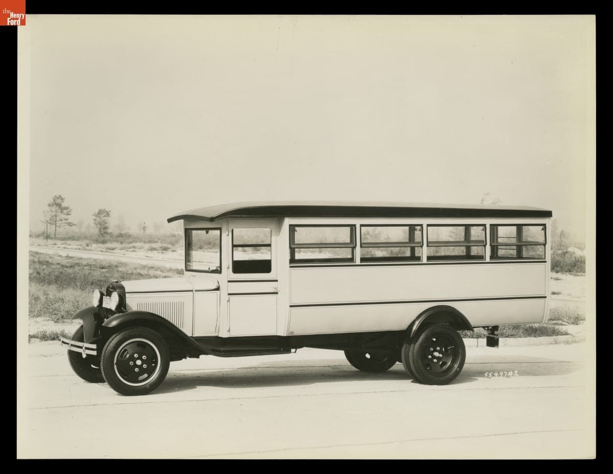 Ford Bus with F-290 Body, 1930