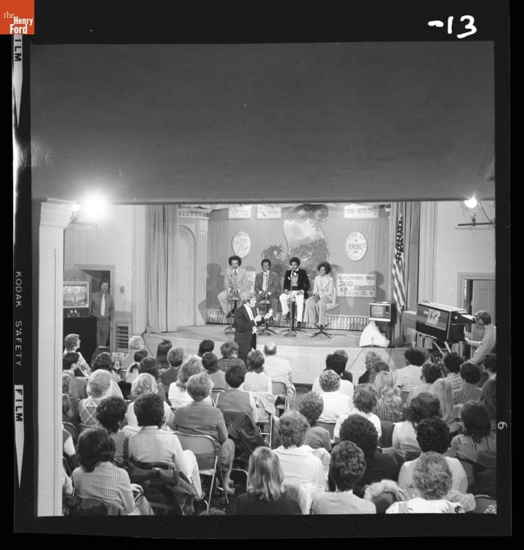 Gladys Knight and the Pips on "The Phil Donahue Show," Broadcast Live from Greenfield Village, April-May 1973