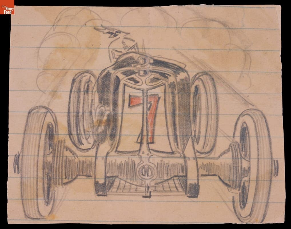 Race Car No. 7, circa 1925