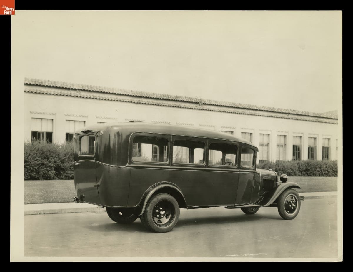 Ford Model AA School Bus, July 1930