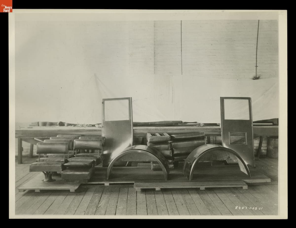 Ford Model AA Bus Body Parts, January 1931