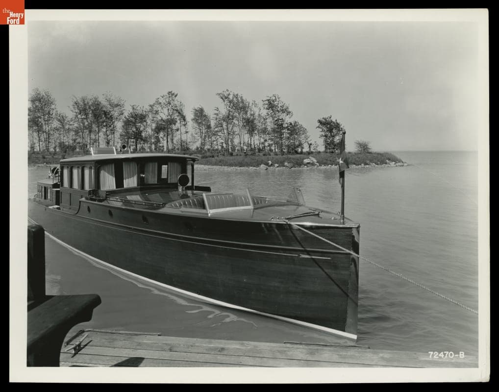 Edsel Ford's Yacht "Greyhound," August 1923