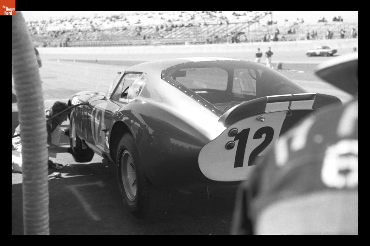 Shelby Cobra Daytona Coupe Driven by Bob Johnson and Tom Payne at the Daytona Continental 2000 km Race, February 1965