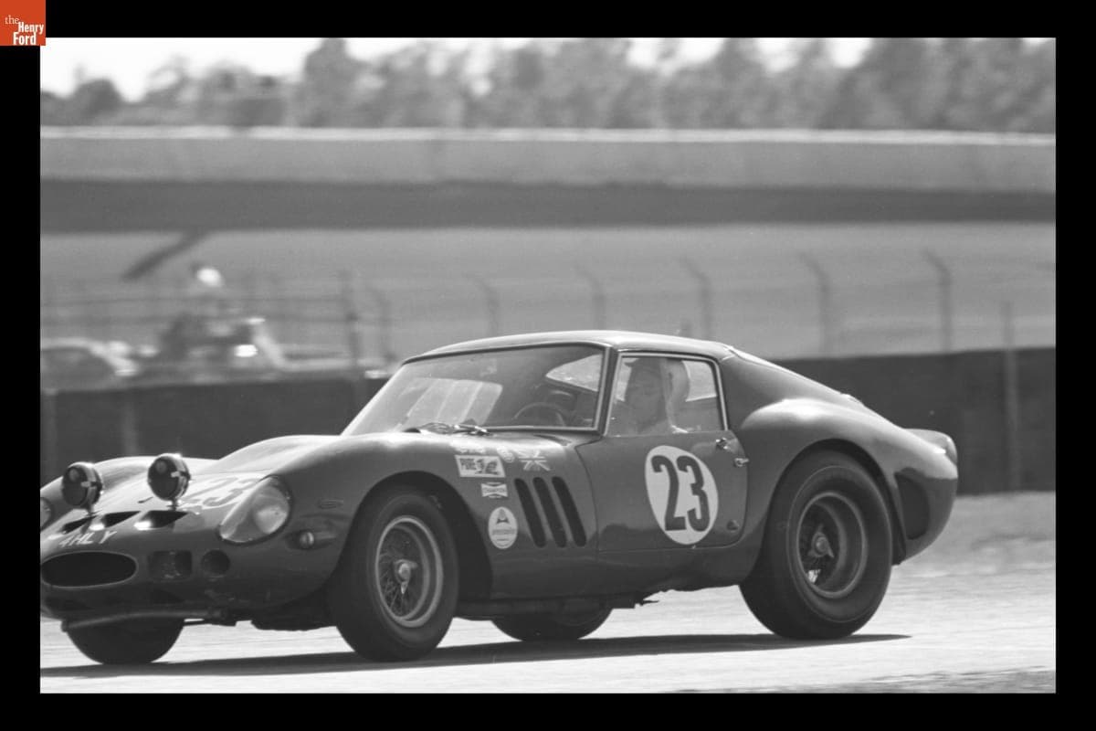 Ferrari 250 GTO Driven by Bob Hurt, Peter Clarke, and Charlie Hayes at the Daytona Continental 2000 km Race, February 1965
