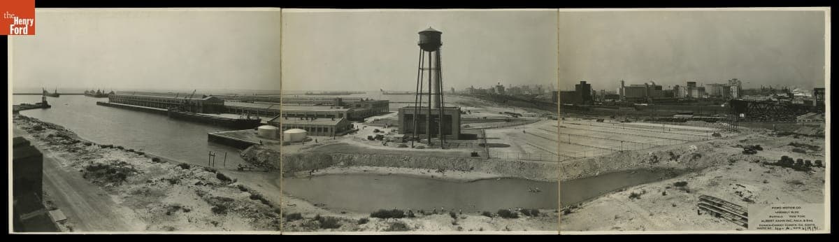 Construction Progress, Ford Motor Company Assembly Plant, Buffalo, New York, June 19, 1931
