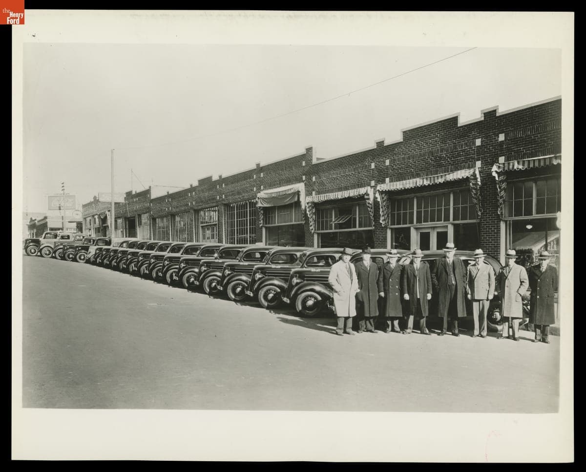 Fleet of Ford V-8 Cars and Trucks Purchased by the City of Tulsa, Oklahoma, January 1936