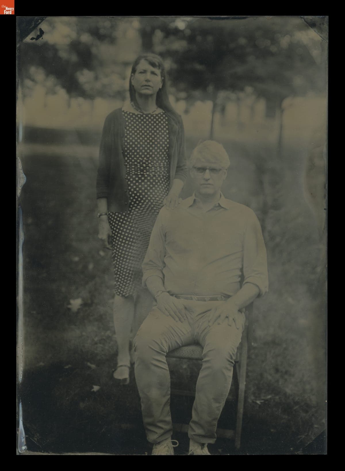 Mo Rocca and Jeanine Head Miller in Greenfield Village, September 2019