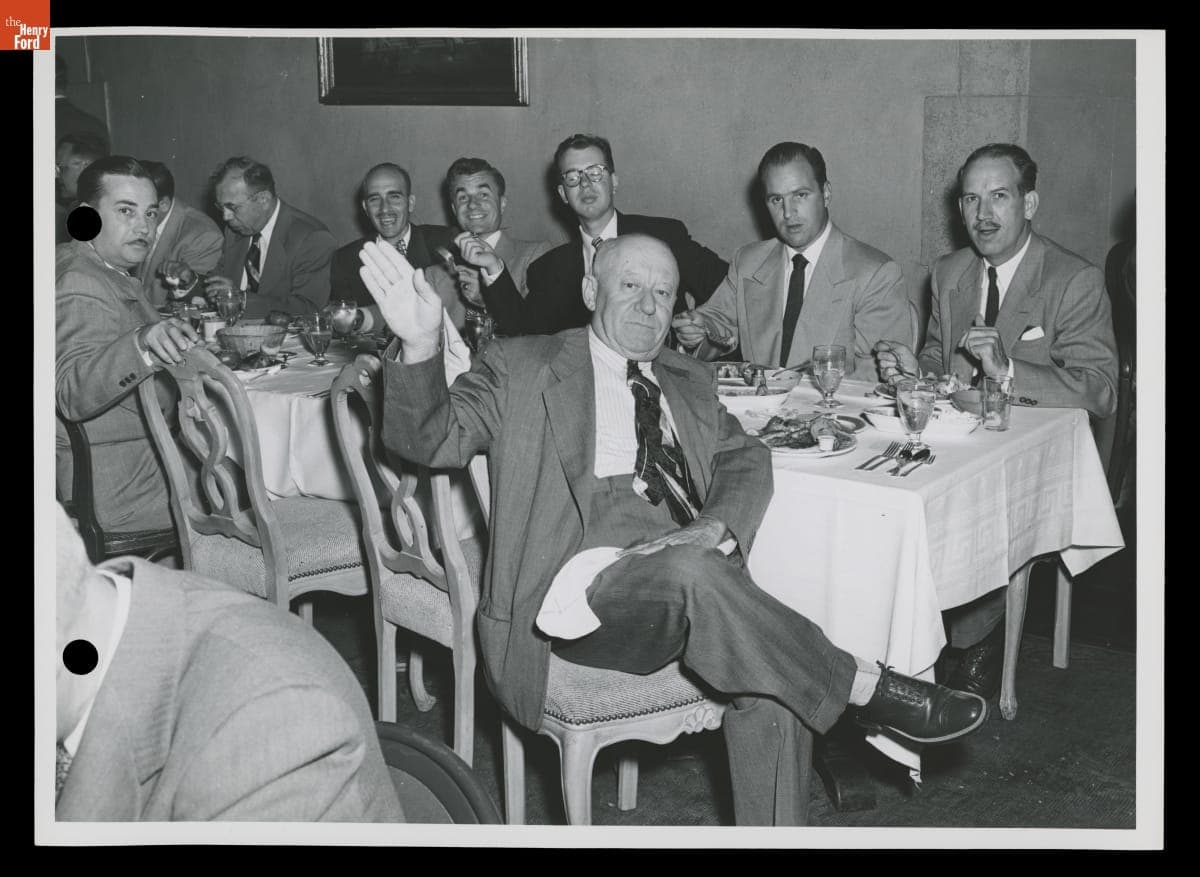 Ford Motor Company Supervisors Party at Grosse Pointe Yacht Club, September 1951