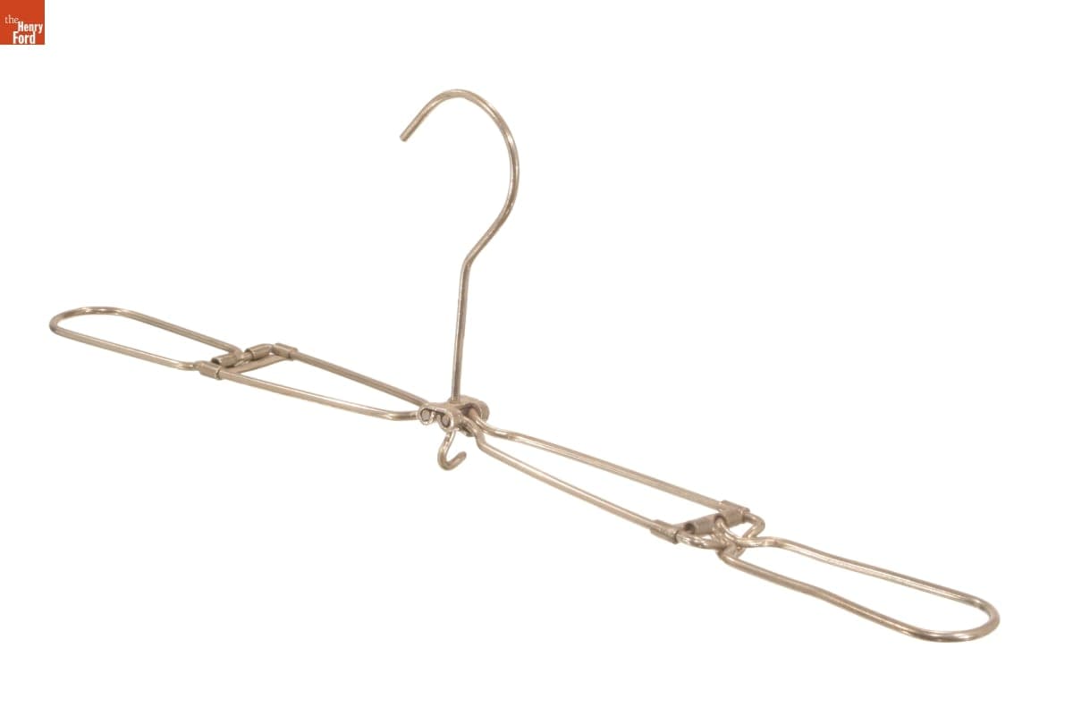 Folding Clothes Hanger, 1930-1940