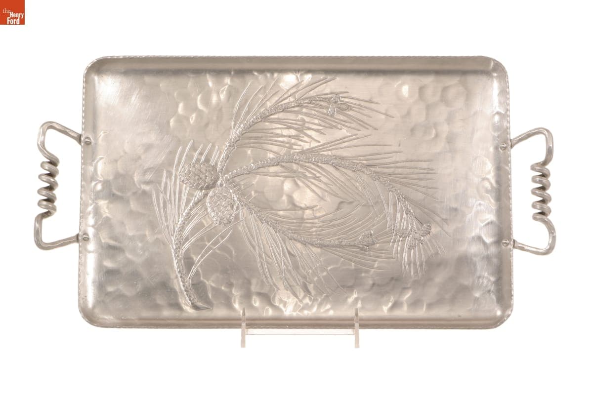 Everlast "Forged Pine" Serving Tray, 1938-1950