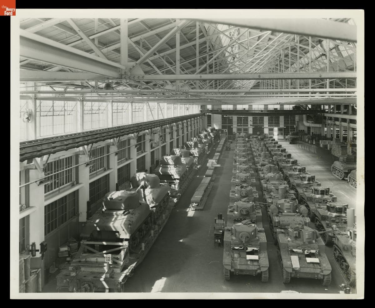 Ford Motor Company Richmond Tank Depot, Richmond, California, June 1943
