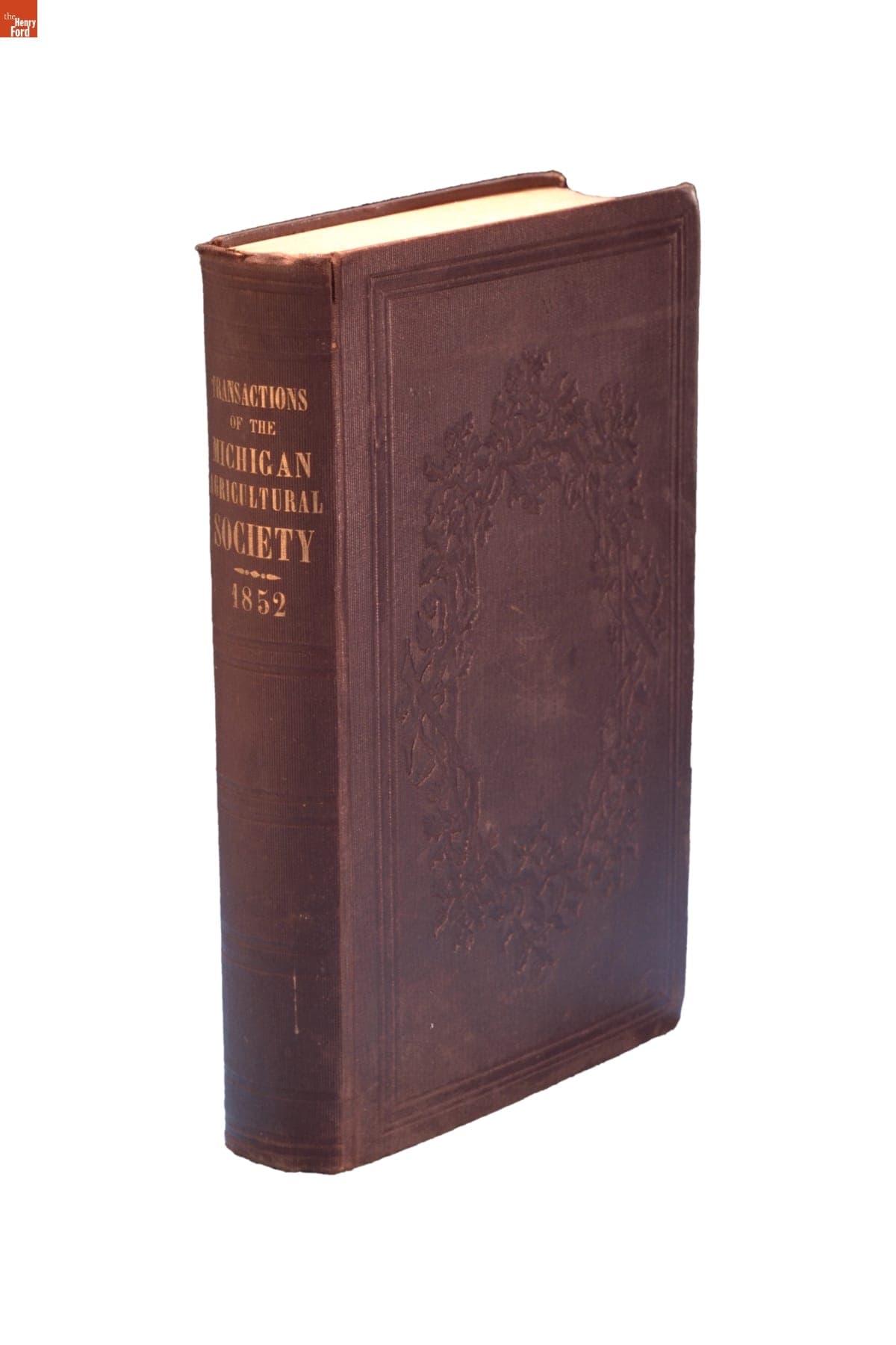 Transactions of the Michigan Agricultural Society for 1852, Vol. 4