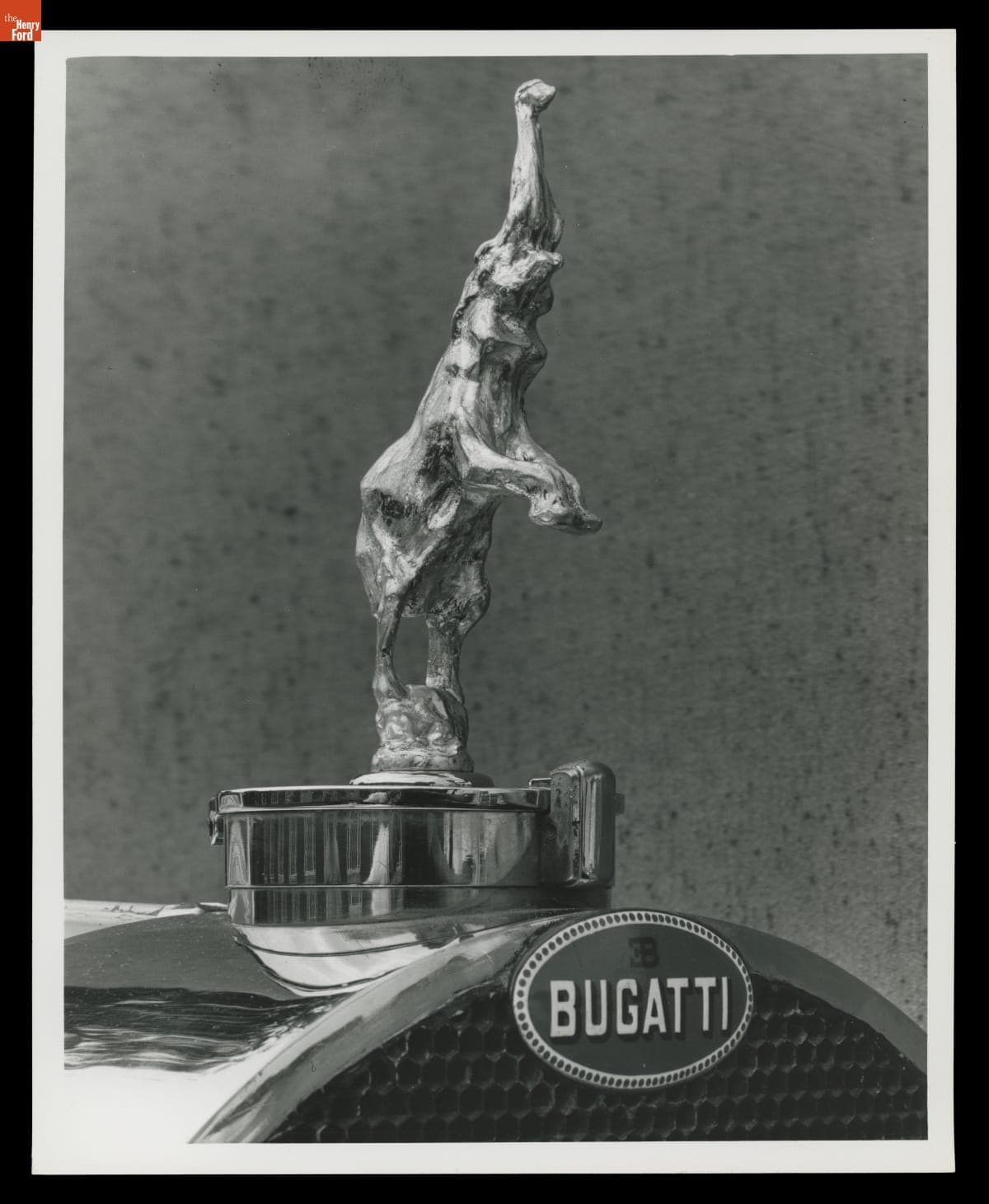 1931 Bugatti Royale Elephant Radiator Ornament, 1968