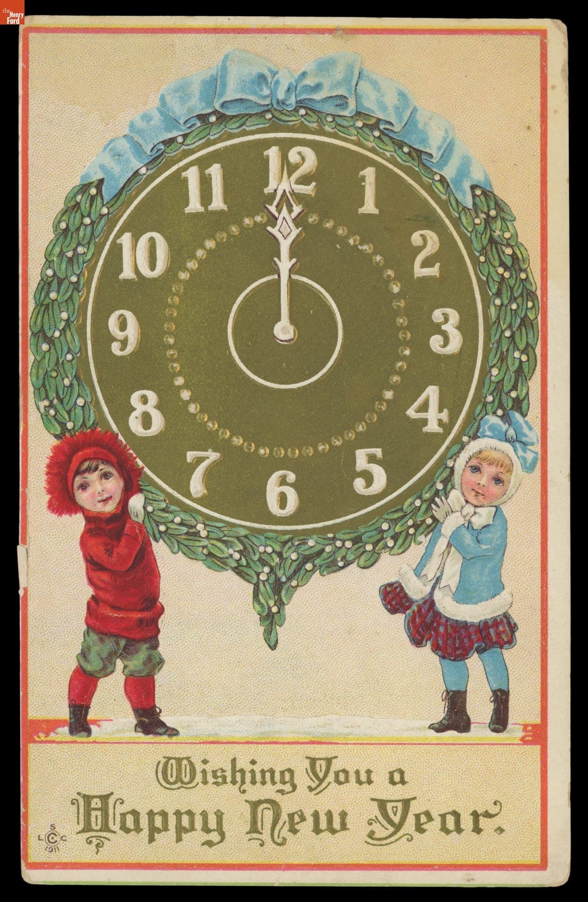 Wishing You a Happy New Year, December 1913