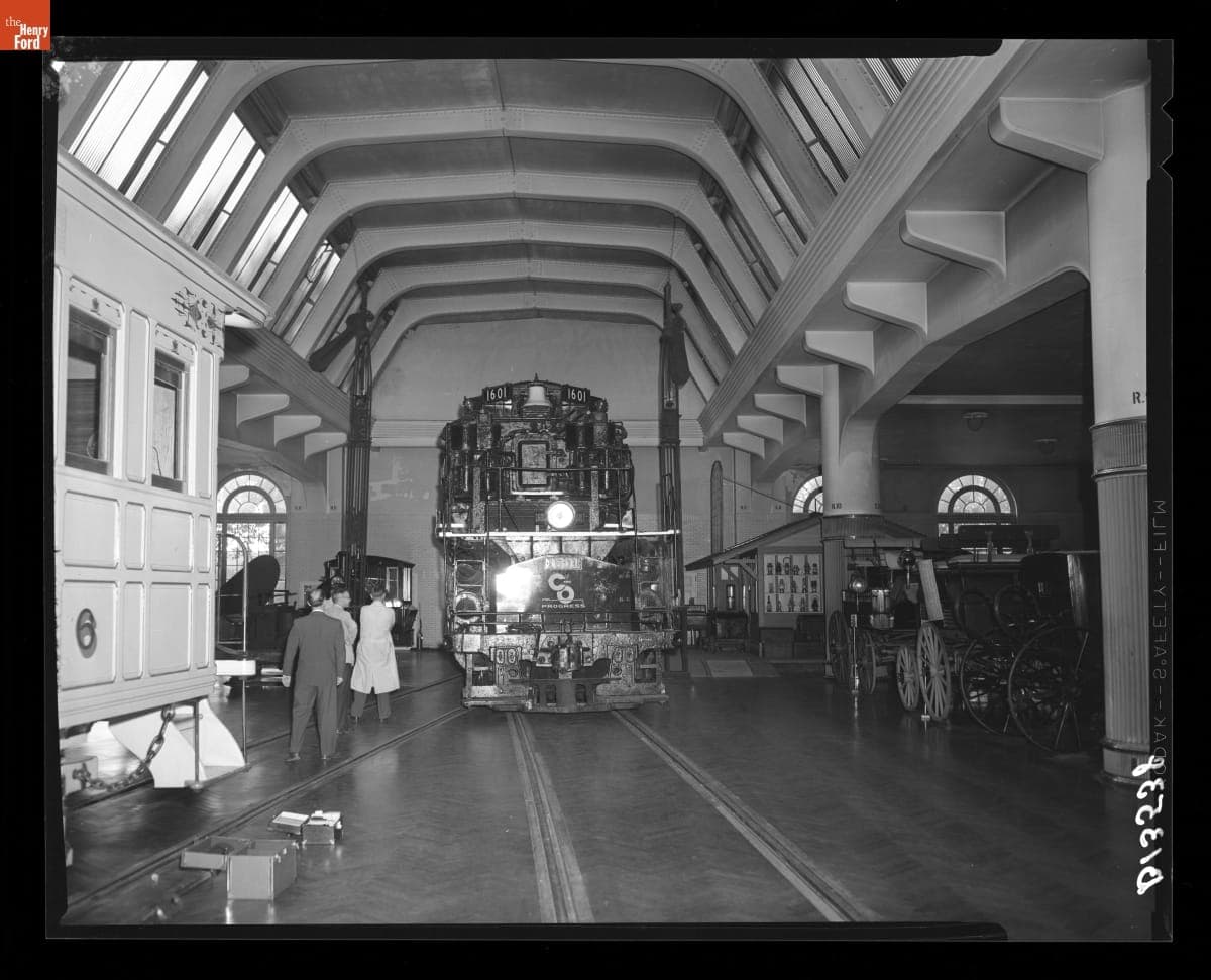 Third Attempt to Move the "Allegeheny" Locomotive into Henry Ford Museum, September 6, 1956