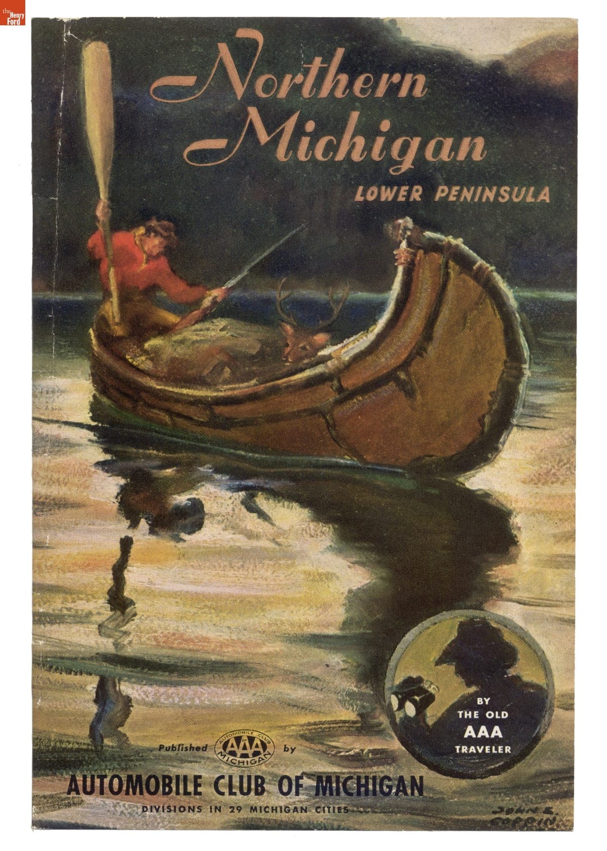 Souvenir Book, "Northern Michigan, Lower Peninsula," 1940
