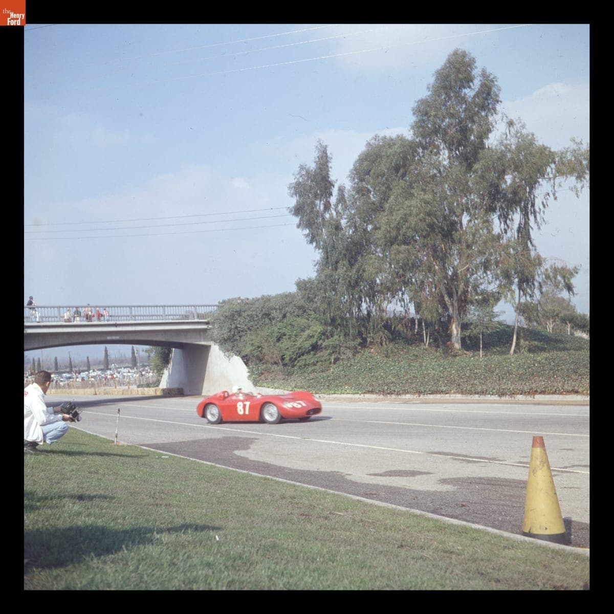 Maserati 150S Driven by Bob Oker in the Pomona Sports Car Races, February 1958