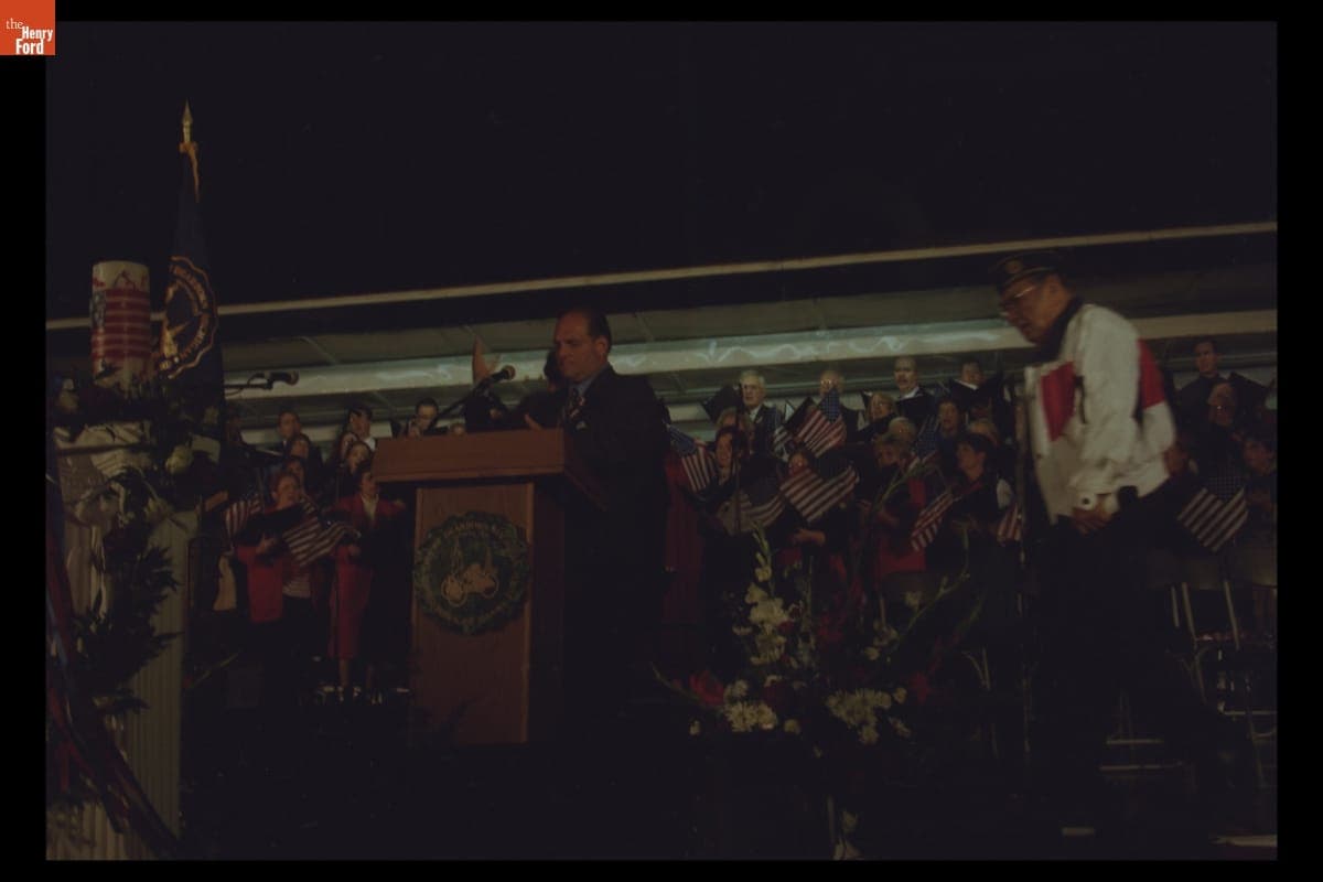 "Peace and Unity" Candlelight Vigil at Henry Ford Museum, September 19, 2001