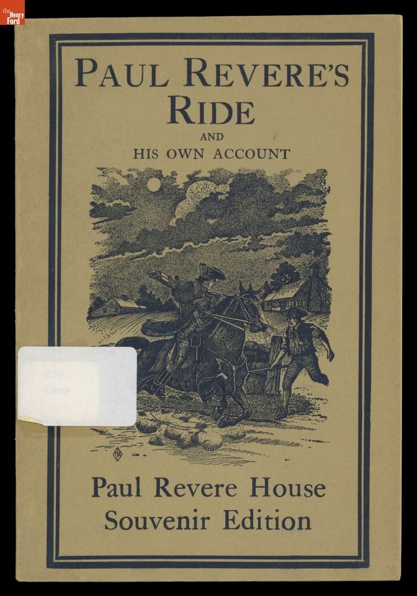 Paul Revere's Ride, 1907