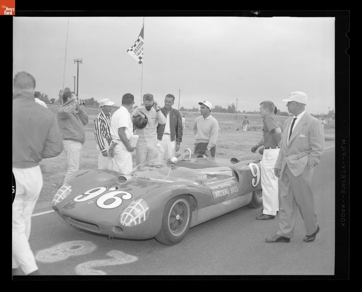 Lotus 19 Monte Carlo Driven by Dan Gurney in the 5th Annual Los Angeles Times Grand Prix, October 1962