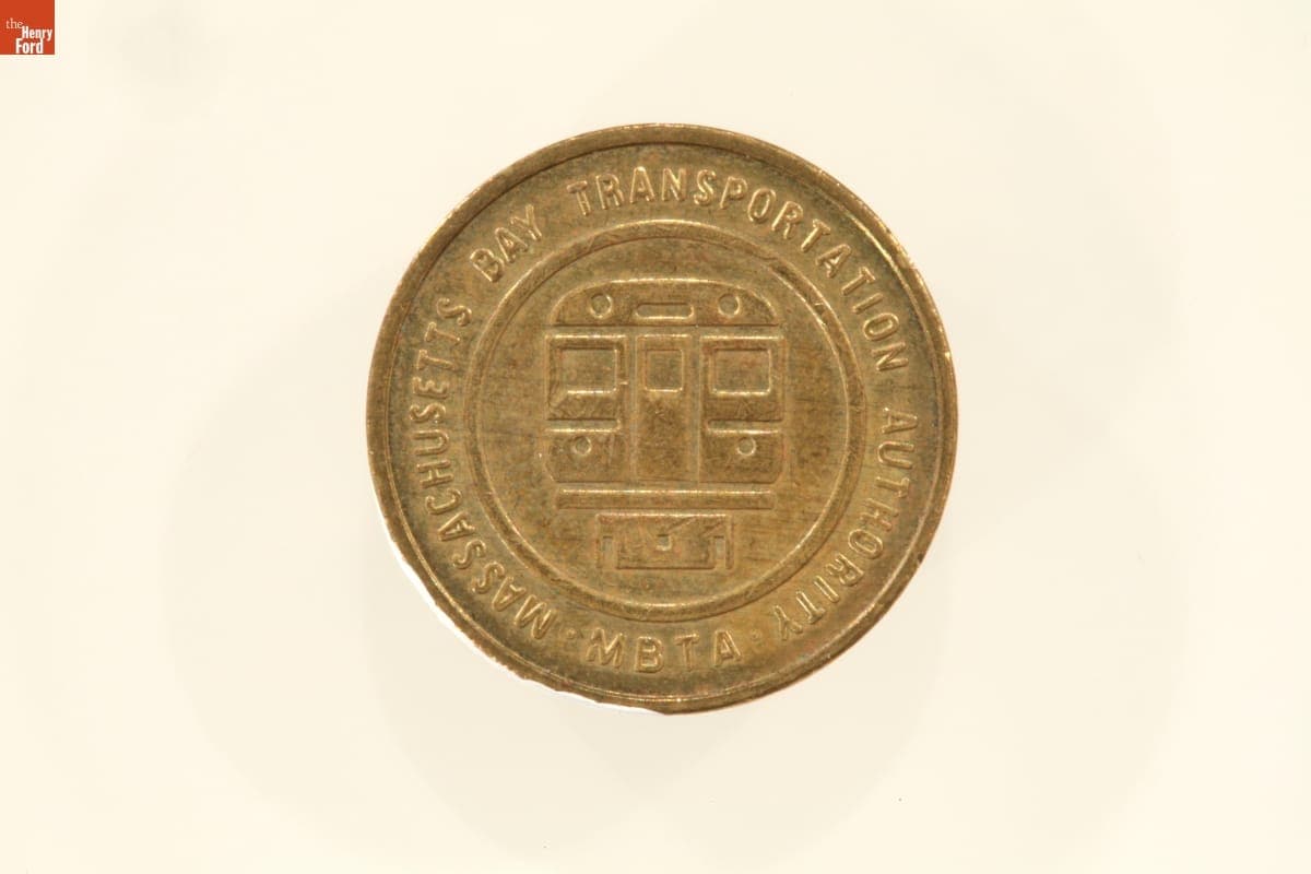 MBTA "The T" Token, circa 2002