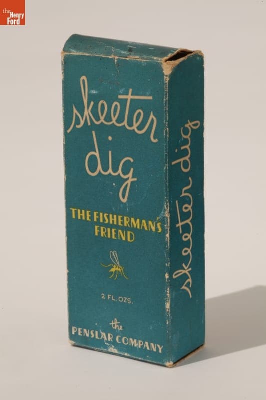 Skeeter Dig Insect Repellant Box, 1935-1940