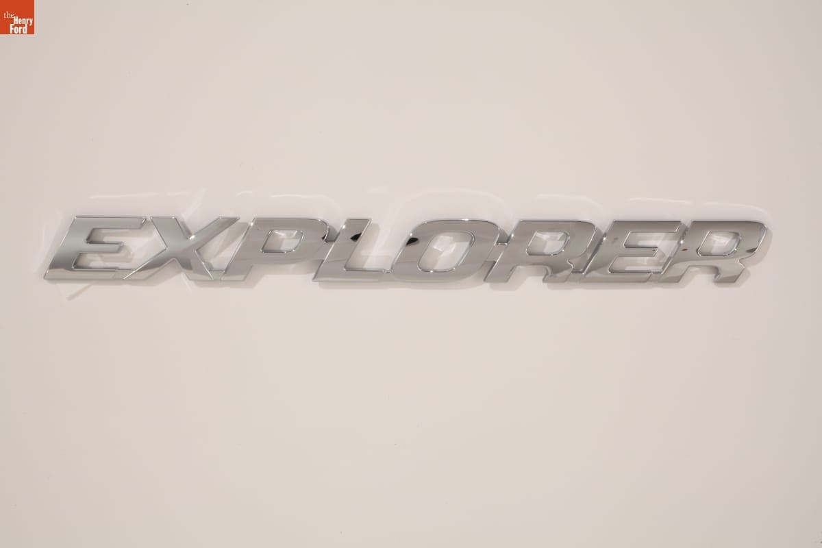 Ford Explorer Nameplate, 2010