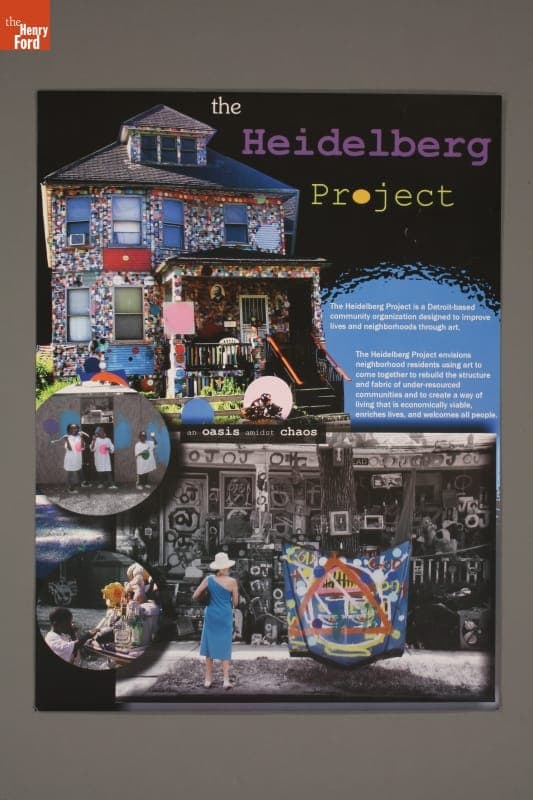 Poster, "The Heidelberg Project: An Oasis Amidst Chaos," 2011