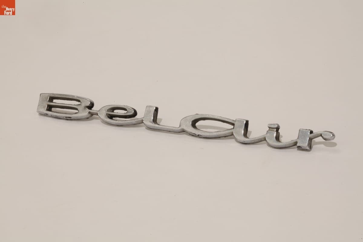 Chevrolet Bel Air Nameplate, circa 1963