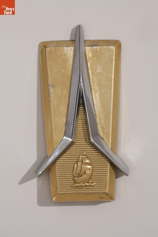 Plymouth Front Grille Emblem, 1959