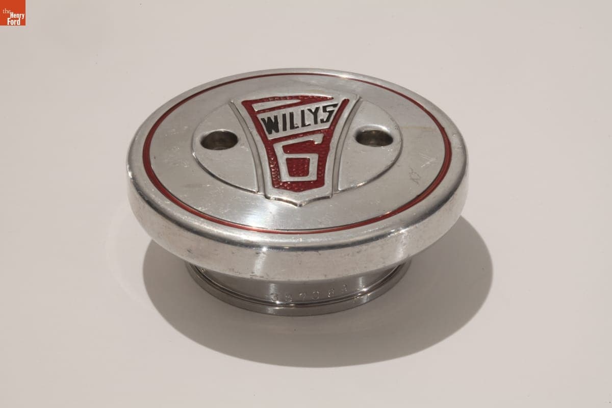 Willys Six Hubcap, circa 1931