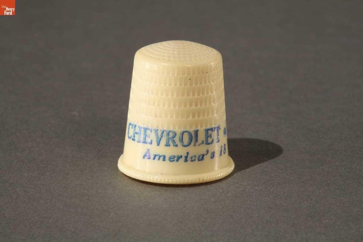 Chevrolet Promotional Thimble, circa 1950
