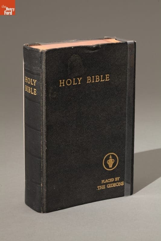 Bible, Used in Tourist Cabin, circa 1950