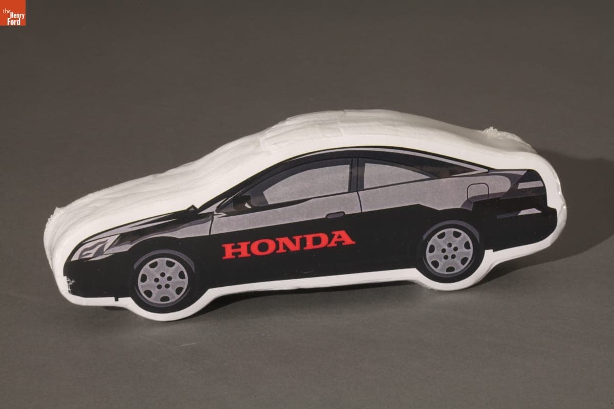 T-Shirt Packaged in Shape of Honda Civic, 1990-2000