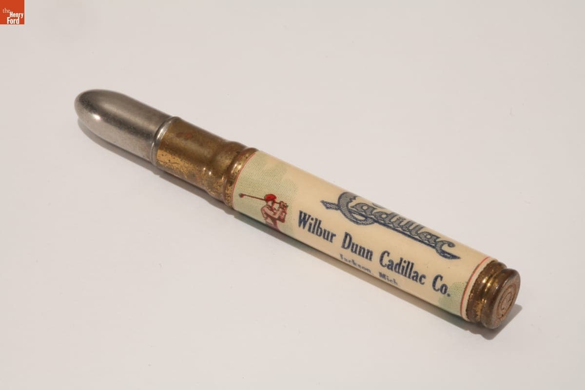 Wilbur Dunn Cadillac Dealership Pencil, circa 1930